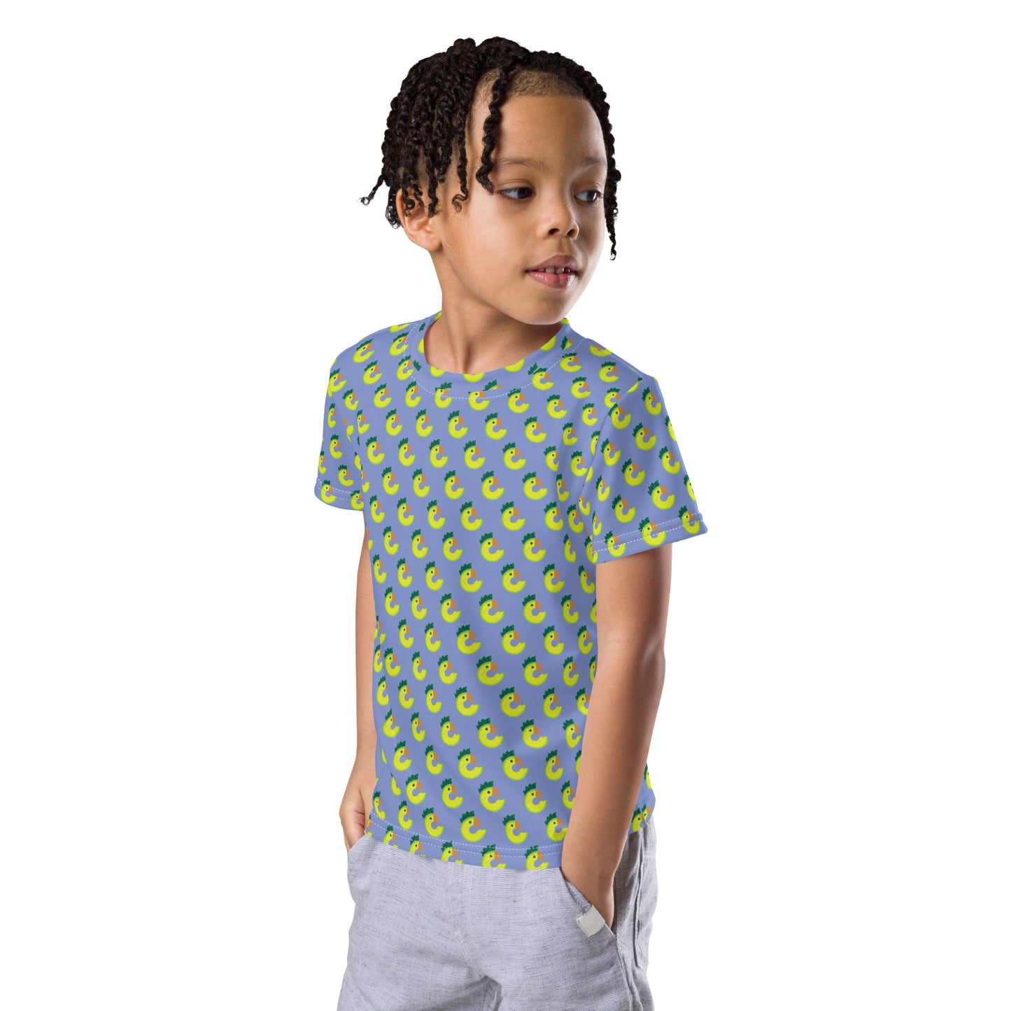 T-Shirt mit Rundhalsausschnitt für Kinder
