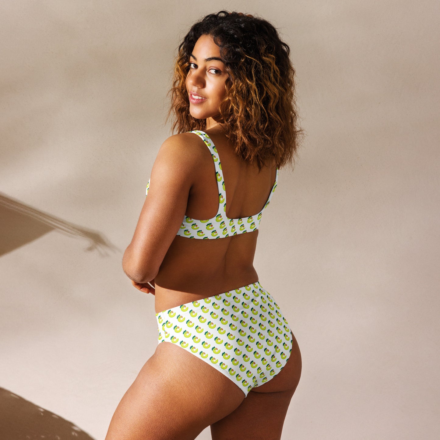 Recycelter Allover High Waist Bikini