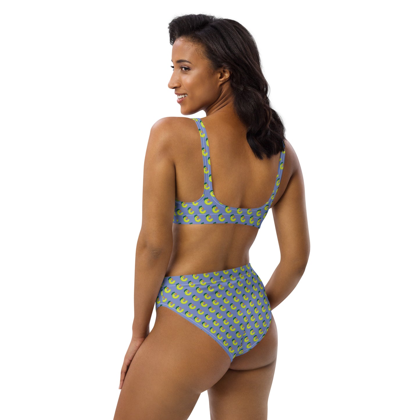 Recycelter Allover High Waist Bikini