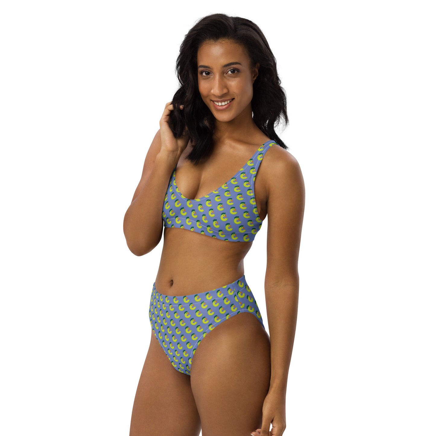 Recycelter Allover High Waist Bikini