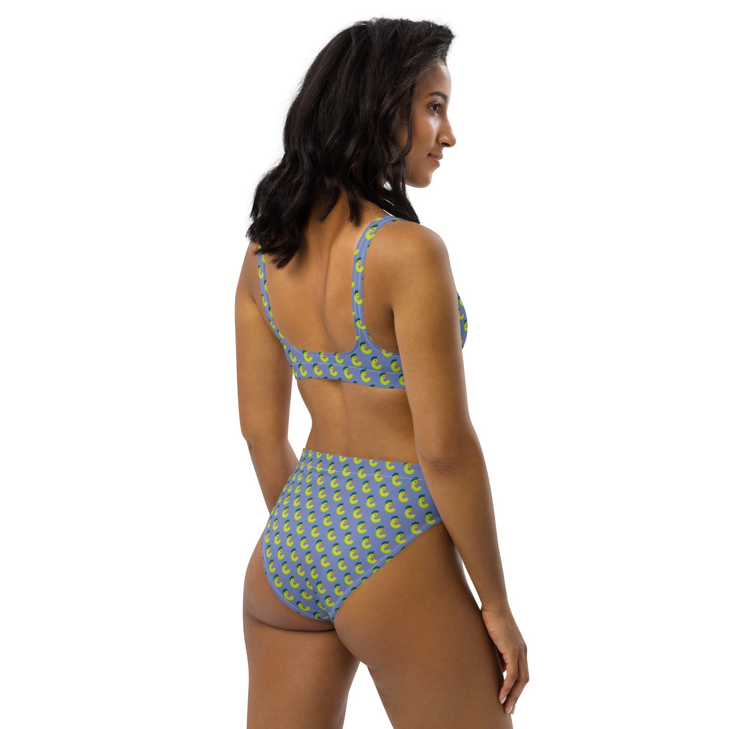 Recycelter Allover High Waist Bikini