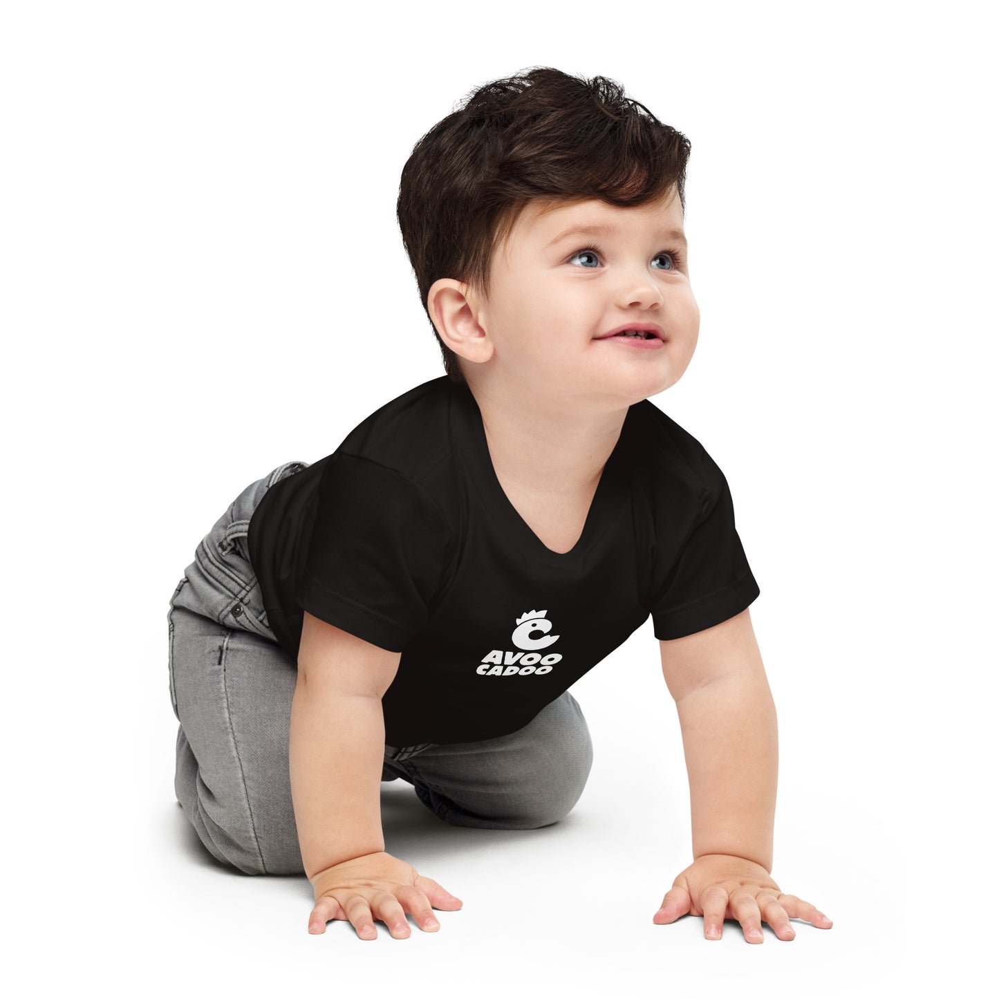 Kurzärmeliges Baby-Jersey-T-Shirt