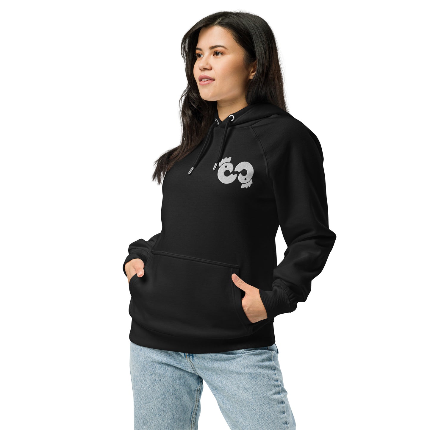 Unisex Bio-Raglan-Hoodie