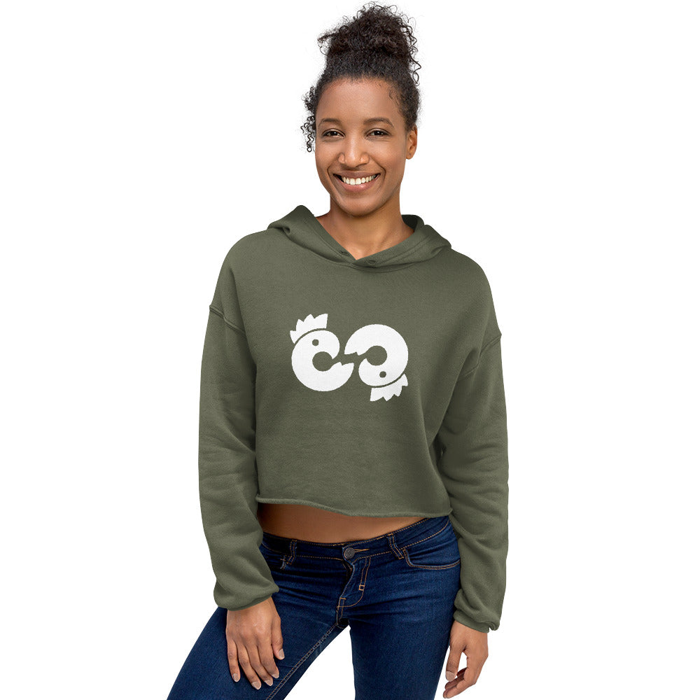 Crop-Hoodie